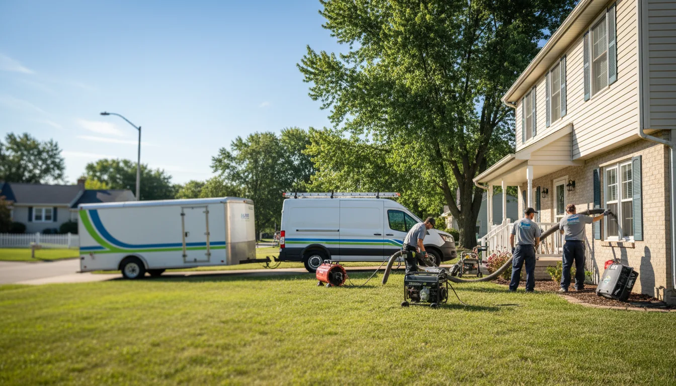 Flooded Basement Restoration And Cleanup With Repair in Phillipsburg, KS near me